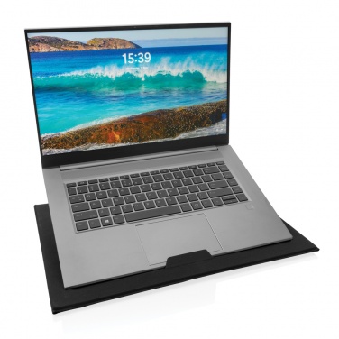 Logotrade werbemittel das Foto: Impact AWARE RPET faltbare Desk-Organizer mit Laptop-Ständer