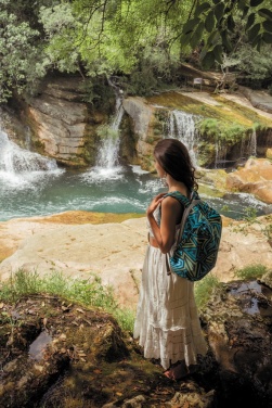 Logotrade Werbeartikel das Foto: Bobby Soft "Art", Anti-Diebstahl-Rucksack