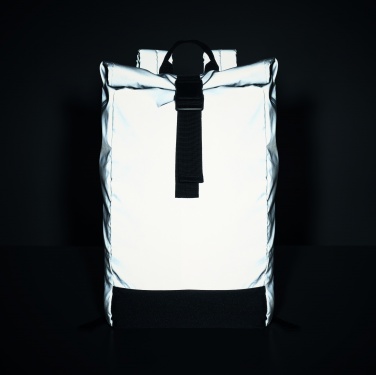 Logotrade Werbeartikel das Foto: Reflektierender Rucksack