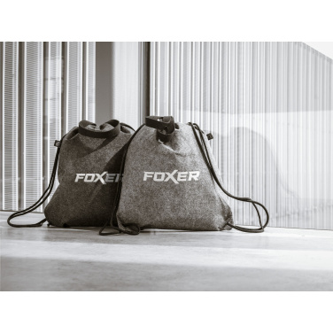 Logotrade Firmengeschenke das Foto: GRS RPET Felt PromoBag Plus Rucksack