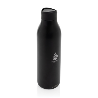 Logotrade Firmengeschenke das Foto: Avira Alok 600ml Wasserflasche aus RCS rec. 360 Stahl