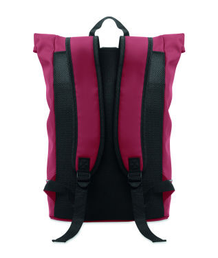 Logotrade Firmengeschenke das Foto: 15" Rolltop-Laptop-Rucksack