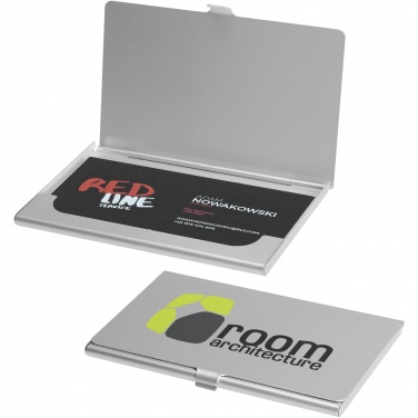 Logo trade business gift photo of: Shanghai business card holder