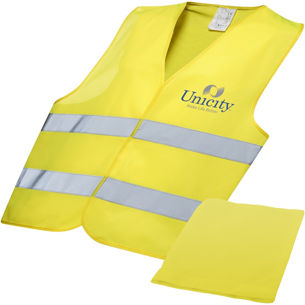 Logotrade corporate gift picture of: RFX™ Watch-out XL safety vest in pouch for professional use