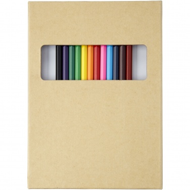Logo trade advertising products image of: Pablo colouring set with drawing paper