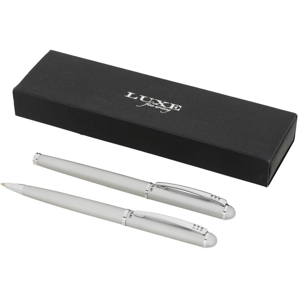 Logo trade promotional gift photo of: Andante duo pen gift set