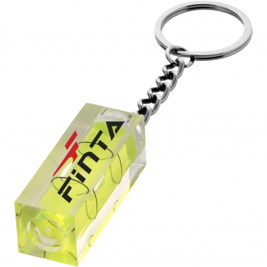 Logo trade promotional giveaways image of: Leveler keychain