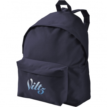 Logo trade promotional merchandise image of: Urban covered zipper backpack 14L