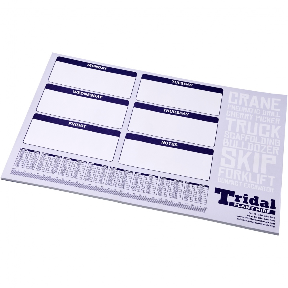 Logo trade corporate gift photo of: Desk-Mate® A2 notepad