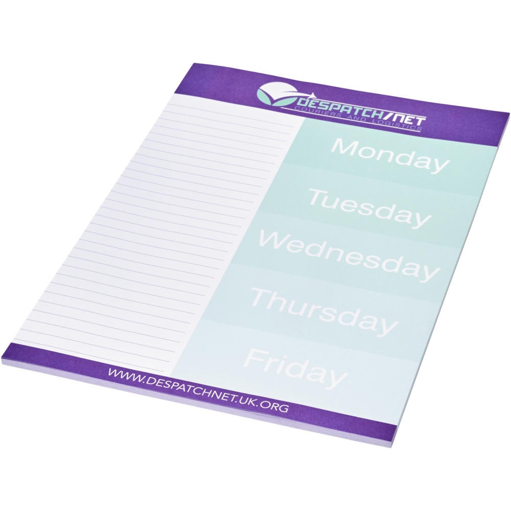 Logo trade promotional merchandise image of: Desk-Mate® A4 notepad