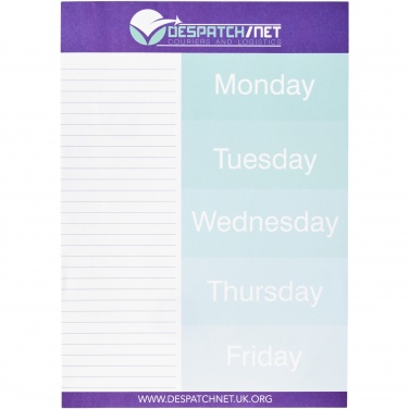 Logo trade corporate gifts image of: Desk-Mate® A4 notepad