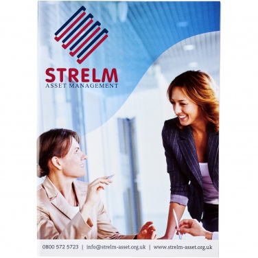 Logotrade promotional gift image of: Desk-Mate® A5 notepad wrap over cover