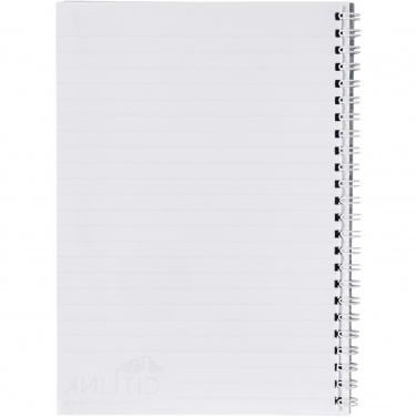 Logo trade promotional gifts image of: Desk-Mate® A5 spiral notebook