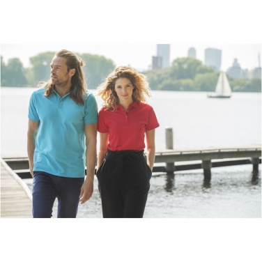 Logotrade promotional giveaway image of: Beryl short sleeve men's organic recycled polo