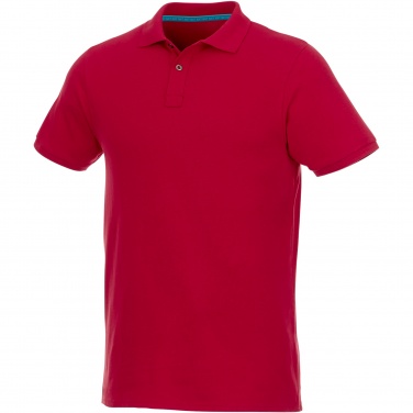 Logotrade corporate gift image of: Beryl short sleeve men's organic recycled polo