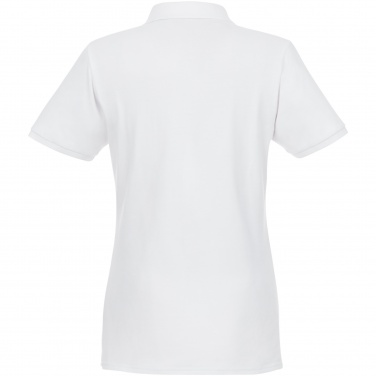 Logo trade promotional merchandise photo of: Beryl short sleeve women's organic recycled polo