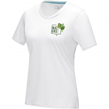 Logo trade promotional items picture of: Azurite short sleeve women’s organic t-shirt