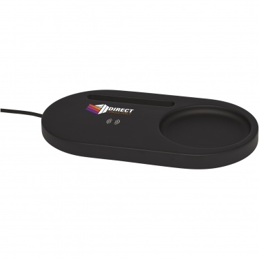 Logo trade advertising product photo of: Klip 5W wireless charging desk organizer