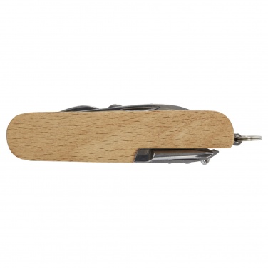 Logo trade promotional item photo of: Richard 7-function wooden pocket knife