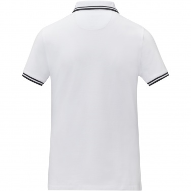 Logo trade corporate gifts picture of: Amarago short sleeve women's tipping polo