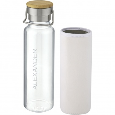 Logo trade promotional items picture of: Thor 660 ml glass bottle with neoprene sleeve