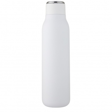 Logo trade promotional item photo of: Marka 600 ml copper vacuum insulated bottle with metal loop