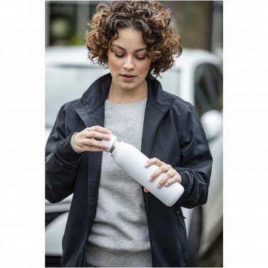 Logotrade promotional items photo of: Marka 600 ml copper vacuum insulated bottle with metal loop