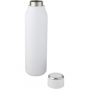 Logo trade business gifts image of: Marka 600 ml copper vacuum insulated bottle with metal loop