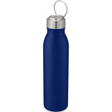 Logo trade promotional item photo of: Harper 700 ml stainless steel water bottle with metal loop