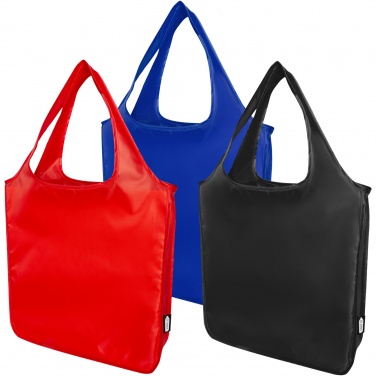 Logo trade promotional gifts image of: Ash RPET large foldable tote bag 14L
