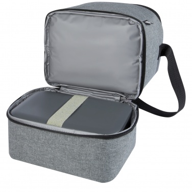 Logo trade promotional merchandise image of: Tundra 9-can GRS RPET lunch cooler bag 9L