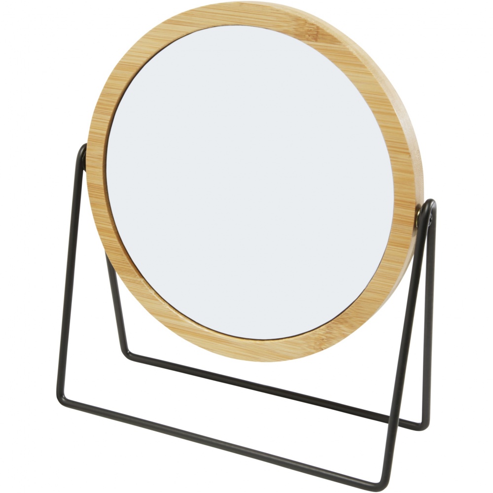 Logotrade promotional gift picture of: Hyrra bamboo standing mirror