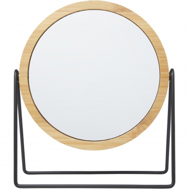 Logo trade promotional merchandise photo of: Hyrra bamboo standing mirror