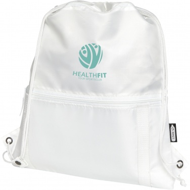 Logotrade advertising product image of: Adventure recycled insulated drawstring bag 9L