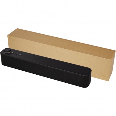 Logo trade corporate gifts image of: Hybrid 2 x 5W premium Bluetooth® sound bar