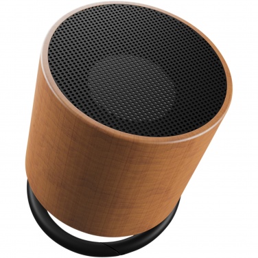 Logotrade advertising product picture of: SCX.design S27 3W wooden ring speaker