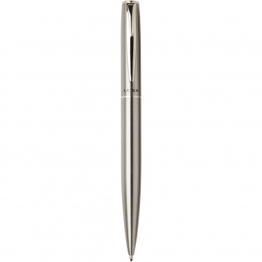 Logo trade corporate gift photo of: Didimis recycled stainless steel ballpoint and rollerball pen set