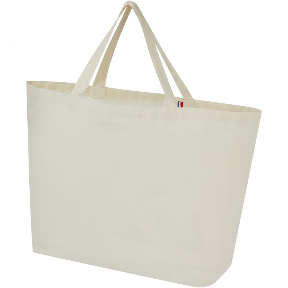 Logo trade advertising product photo of: Cannes 200 g/m2 recycled shopper tote bag 10L
