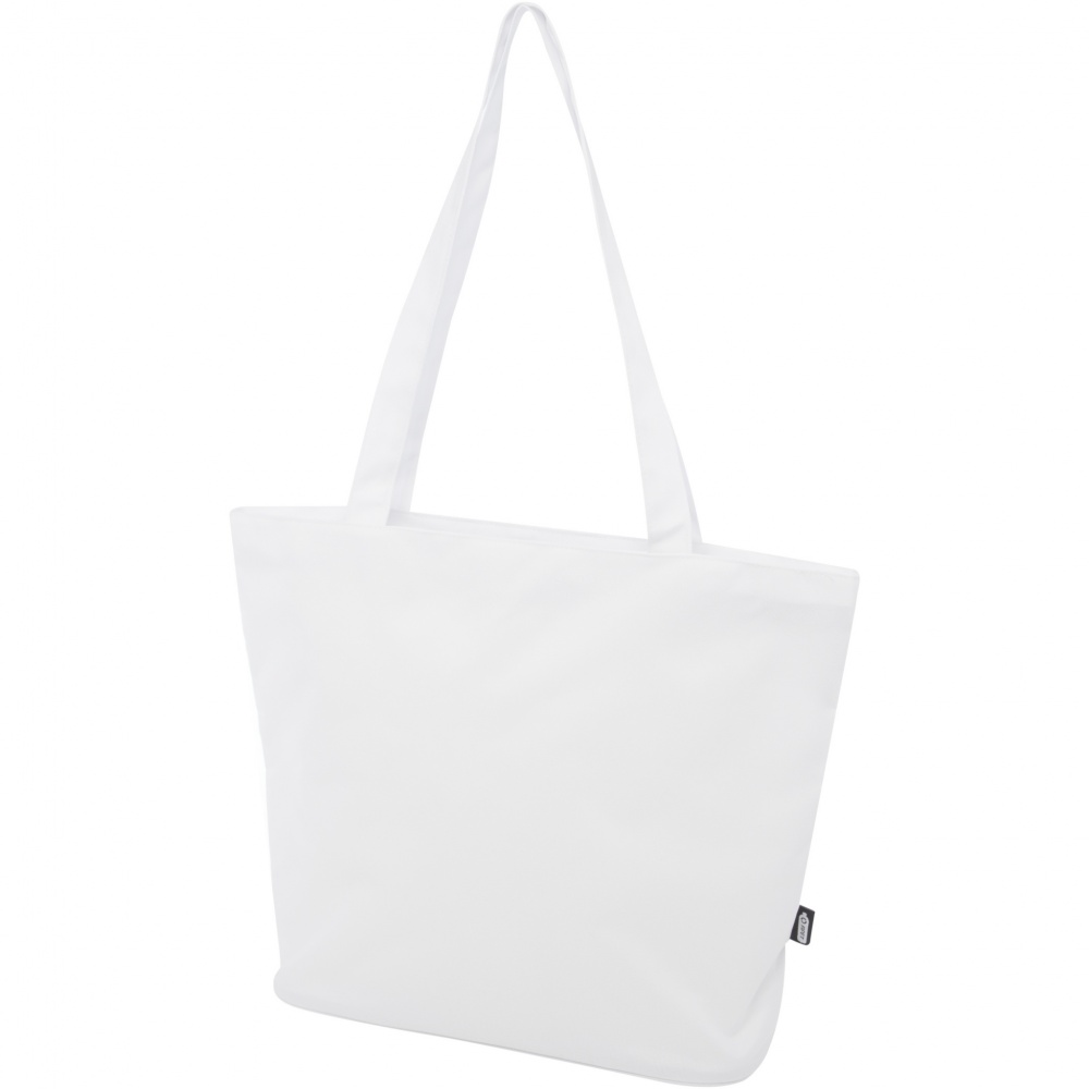 Logo trade promotional items picture of: Panama GRS recycled zippered tote bag 20L