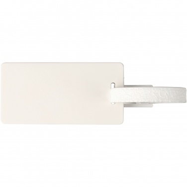Logotrade promotional item picture of: River recycled window luggage tag