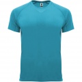 Bahrain short sleeve kids sports t-shirt, Turquois