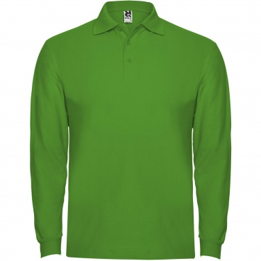 Logo trade advertising products picture of: Estrella long sleeve men's polo