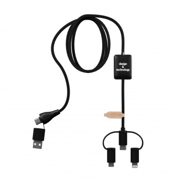 Logotrade corporate gift image of: SCX.design C48 CarPlay 5-in-1 charging cable 