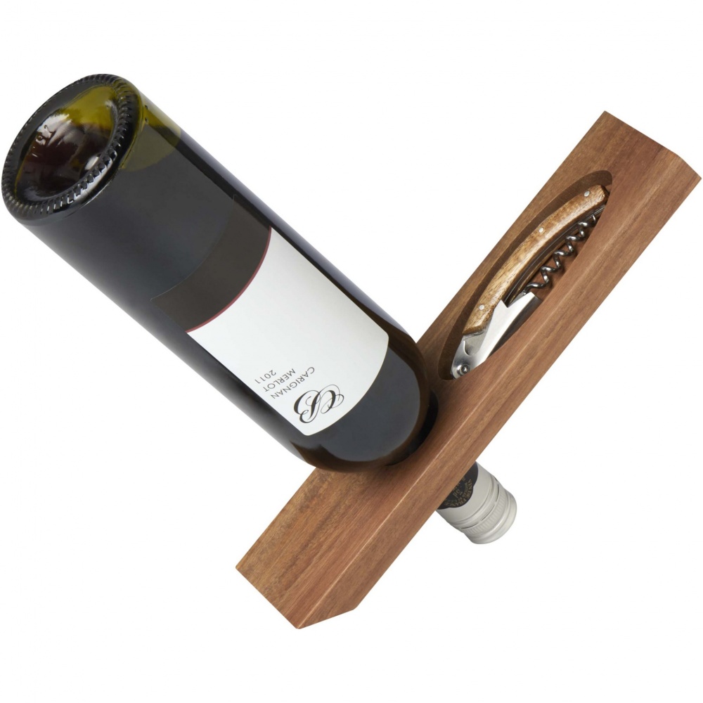 Logo trade promotional products picture of: Vino wine holder set 