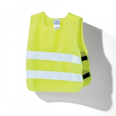 Logotrade promotional products photo of: GRS recycled PET high-visibility safety vest 3-6 years