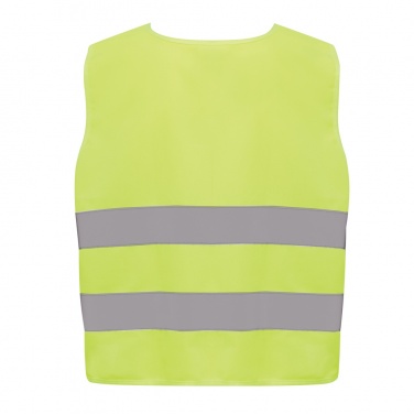 Logo trade promotional giveaway photo of: GRS recycled PET high-visibility safety vest 7-12 years