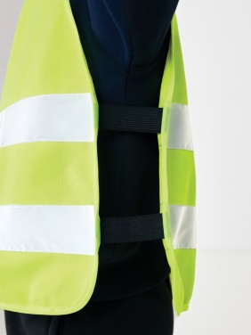 Logotrade promotional giveaway picture of: GRS recycled PET high-visibility safety vest 7-12 years