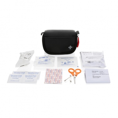 Logotrade advertising products photo of: RCS recycled nubuck PU pouch first aid set mailable
