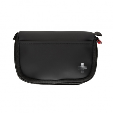 Logotrade business gift image of: RCS recycled nubuck PU pouch first aid set mailable