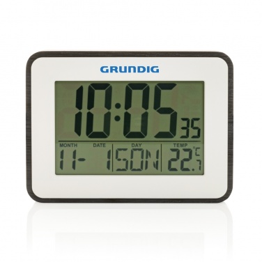 Logotrade advertising products photo of: Grundig weatherstation alarm and calendar